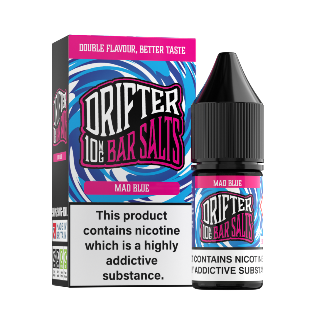 Drifter Bar Salts 10ml 10mg/20mg 1x12 ***NEW***
