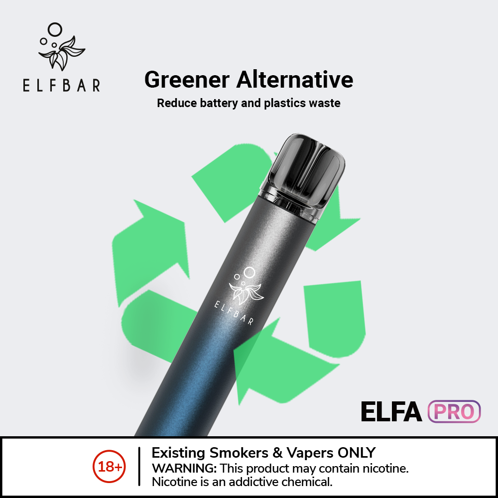 Elfa Pro Prefilled Vape Kits 1X10 pack