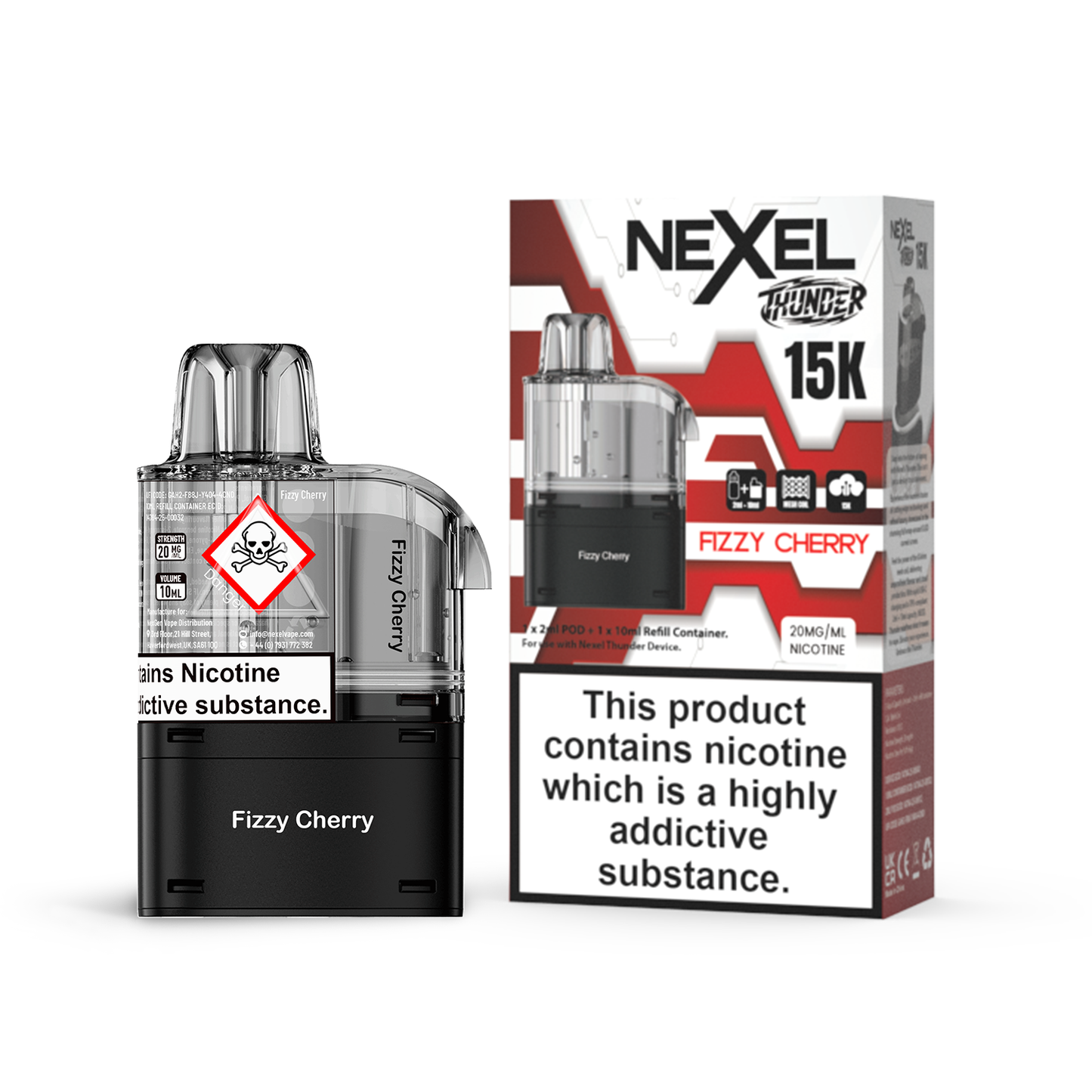 Nexel Thunder 15K Prefilled Pods 1X5 ***NEW***