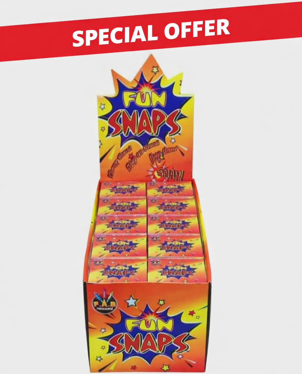 Fun Snaps by F.A.B. Fireworks 1X50