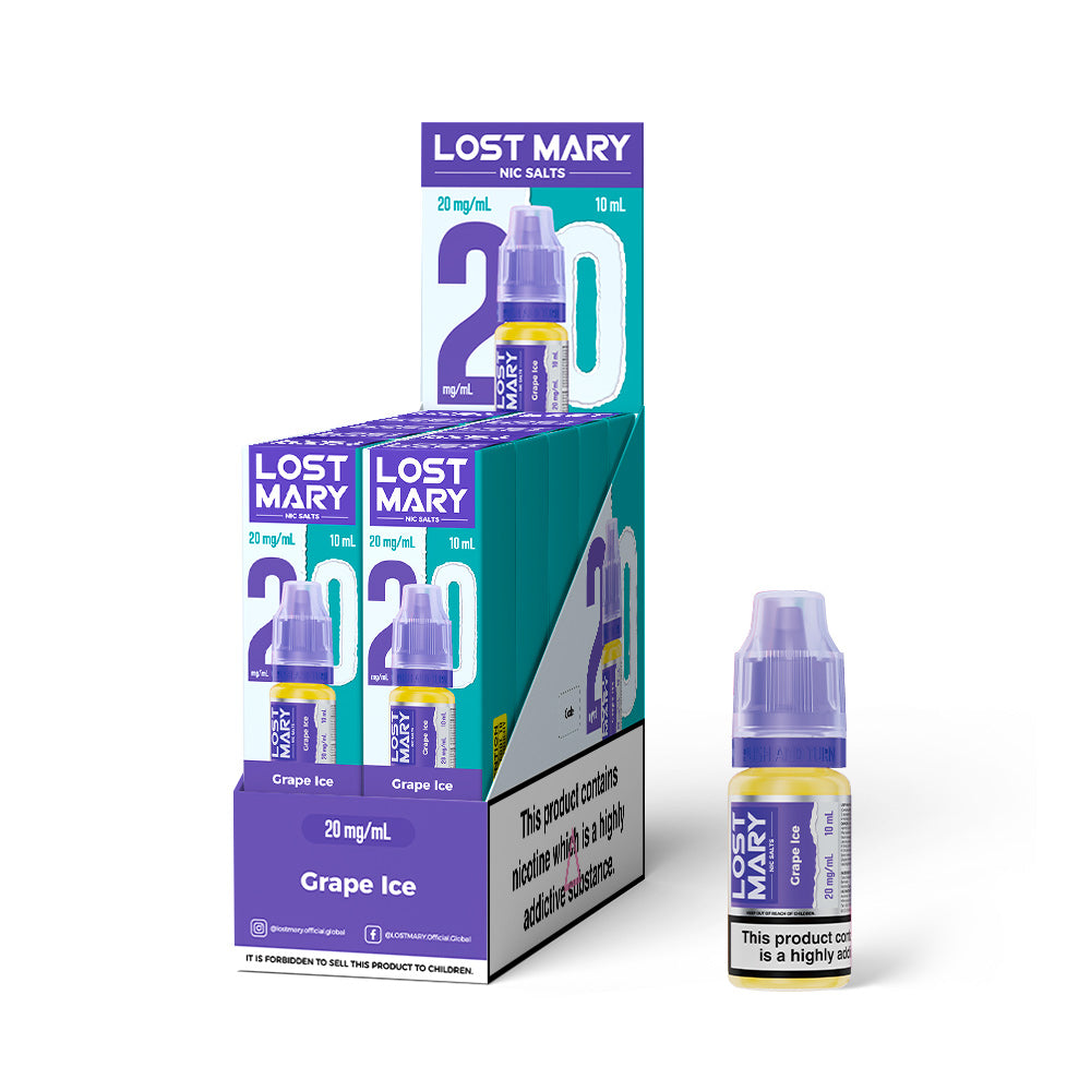 Lost Mary Nic Salts 10/20mg 10ml 1X10