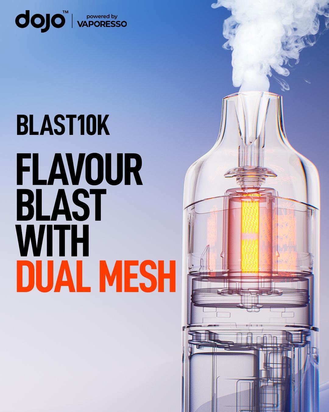 Dojo Blast 10K by Vaporesso Prefilled Kits 1X5 Compliant
