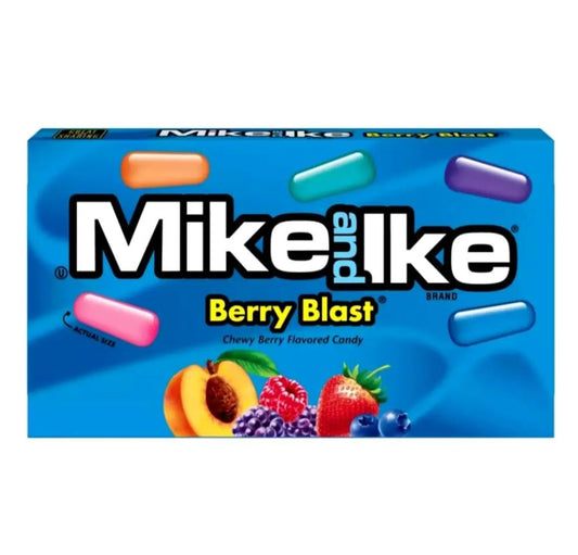 Mike and Ike Berry Blast Theatre Boxes 120g 1X12 ***NEW***