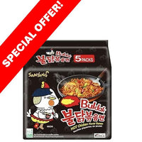 Samyang Buldak Hot Chicken Flavour Ramen Noodles 140g 1X5 *SPECIAL OFFER*