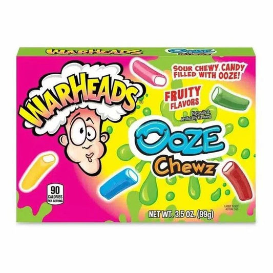 Warheads Ooze Chewz Theatre Box 99g 1X12 ***NEW***