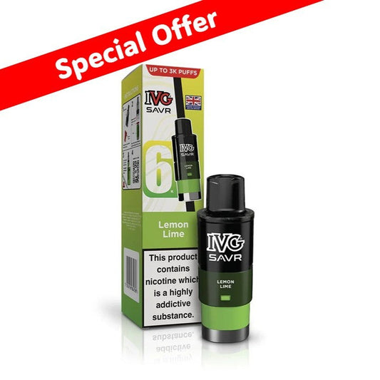 IVG Savr 3K Prefilled Pods 1X5 Compliant