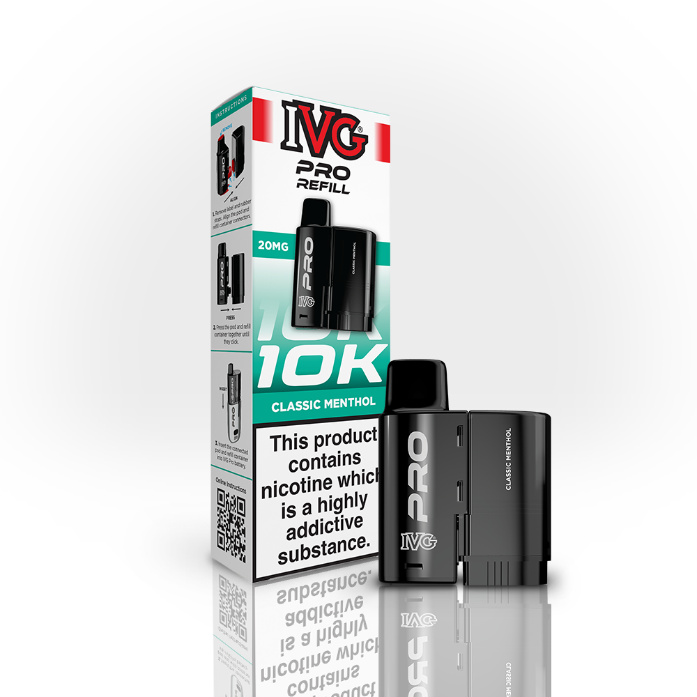 IVG Pro 12 Prefilled Pods 1X5 Compliant