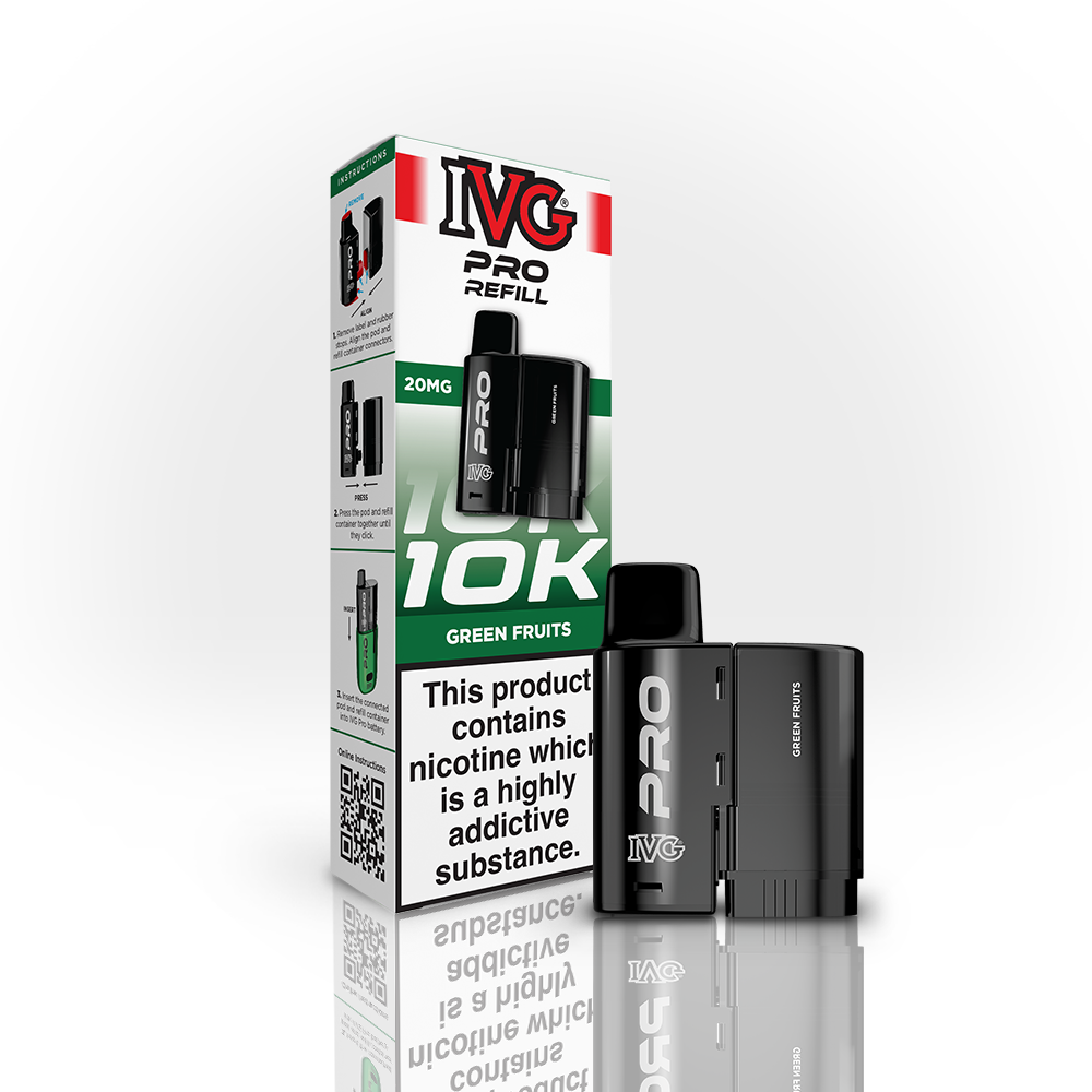 IVG Pro 12 Prefilled Pods 1X5 Compliant
