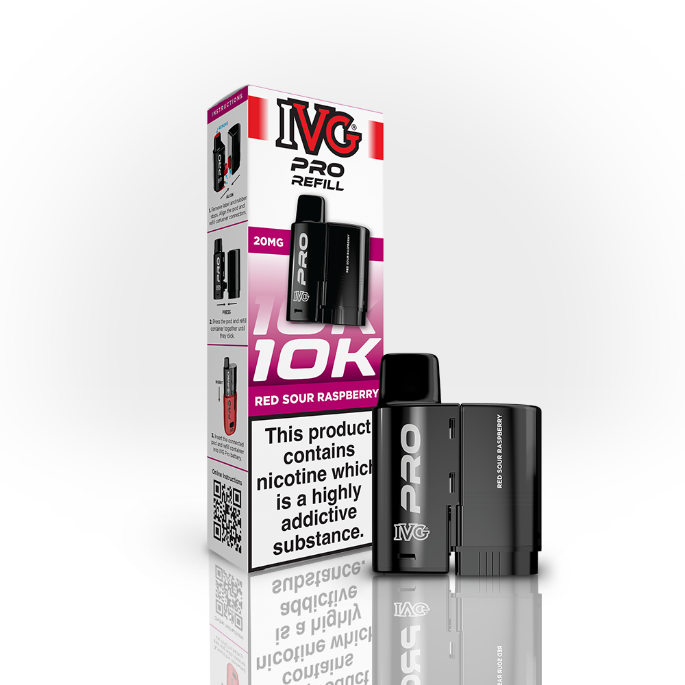 IVG Pro 12 Prefilled Pods 1X5 Compliant