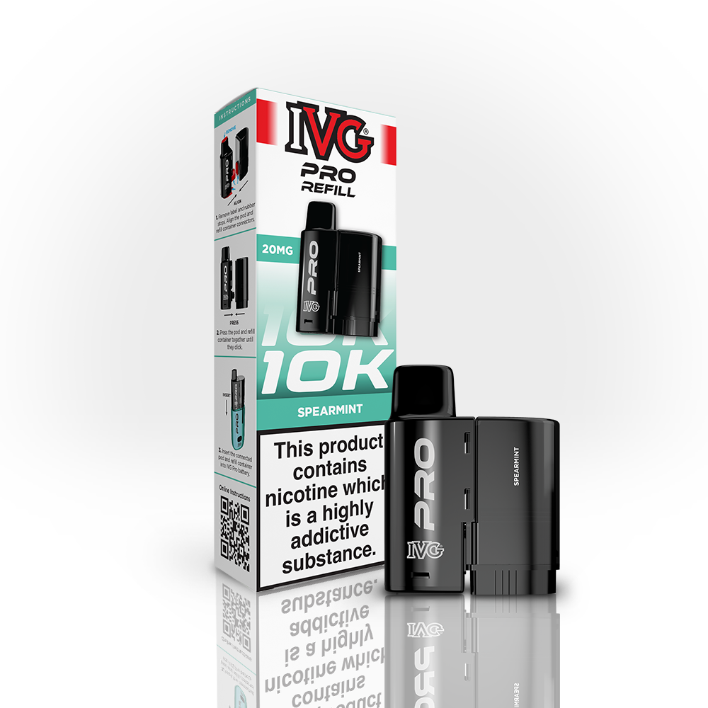 IVG Pro 12 Prefilled Pods 1X5 Compliant