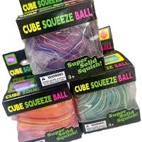 Cube Squeeze Balls Fidget Toys 1X12 ***NEW***
