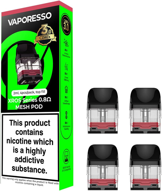 Xros Series 3.0 2ml Cartridges by Vaporesso 1X4