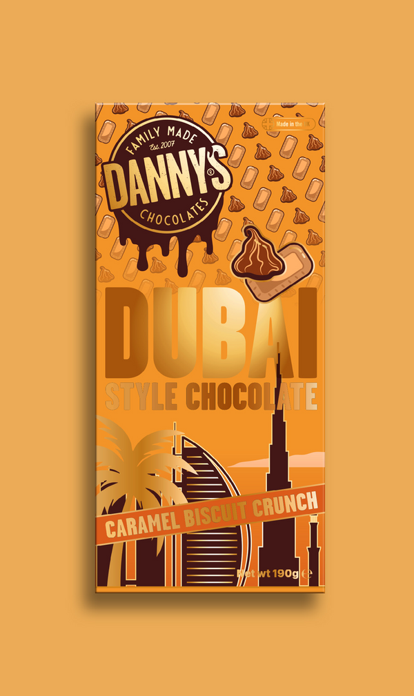DD Dubai Style Choclate - Caramel Biscuit Crunch 190g