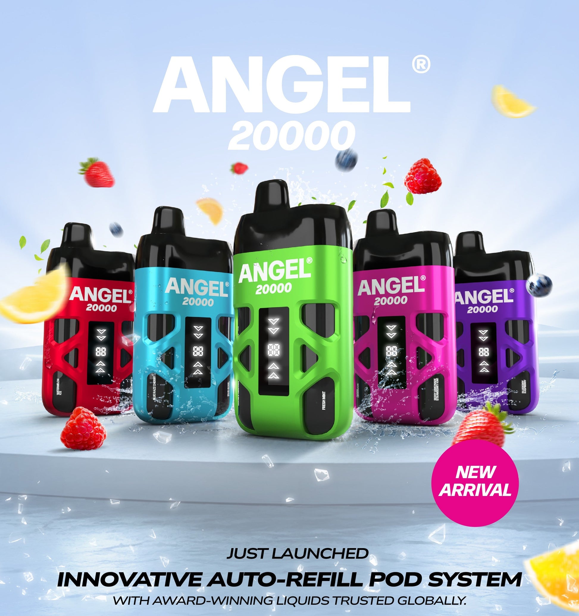 Angel 20000 Prefilled Kits 1X5 Compliant iVape Delivery Angel 20000 Prefilled Kits 1X5 Compliant iVape Delivery