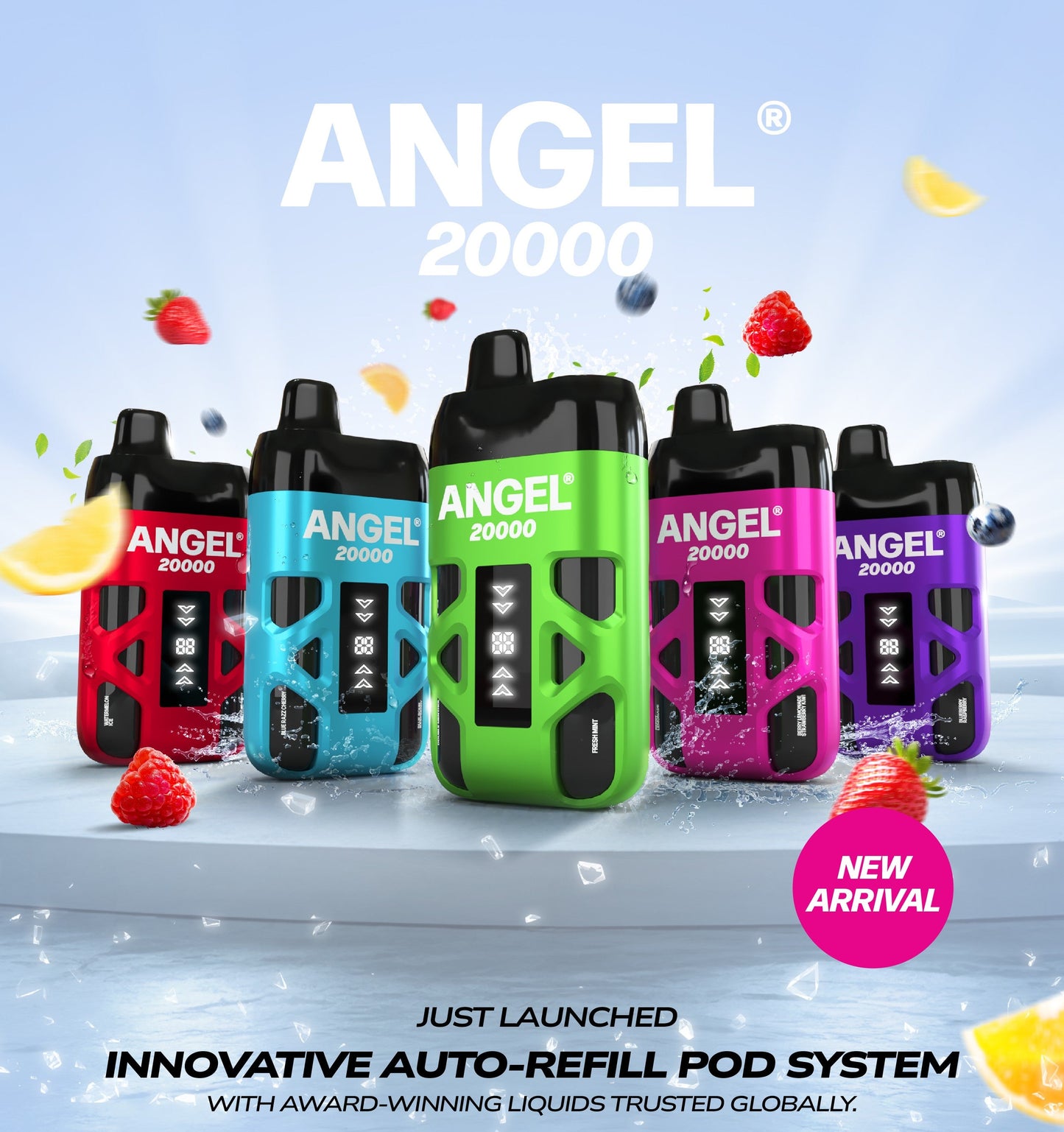 Angel 20000 Prefilled Pods 1X10