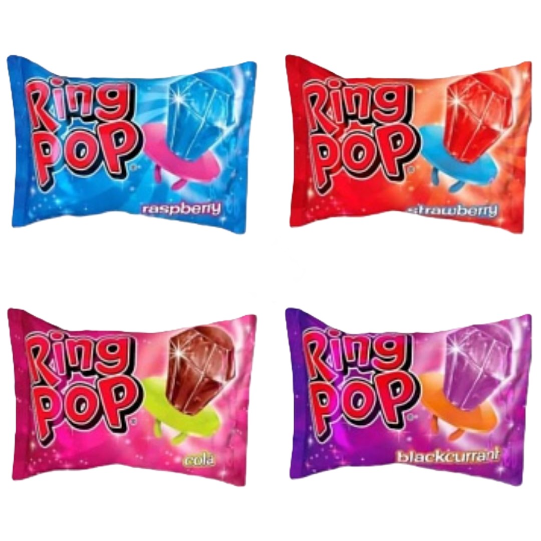 Bazooka Ring Pops 15g 1X24