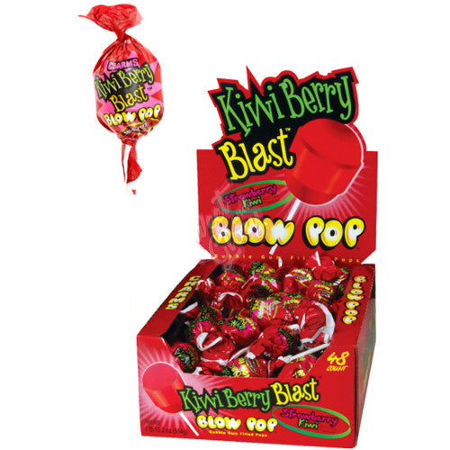 Blow Pops Kiwi Berry Blast 18g 1X48 ***NEW***