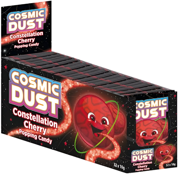Cosmic Dust Constellation Cherry Popping Candy 10g 1X32