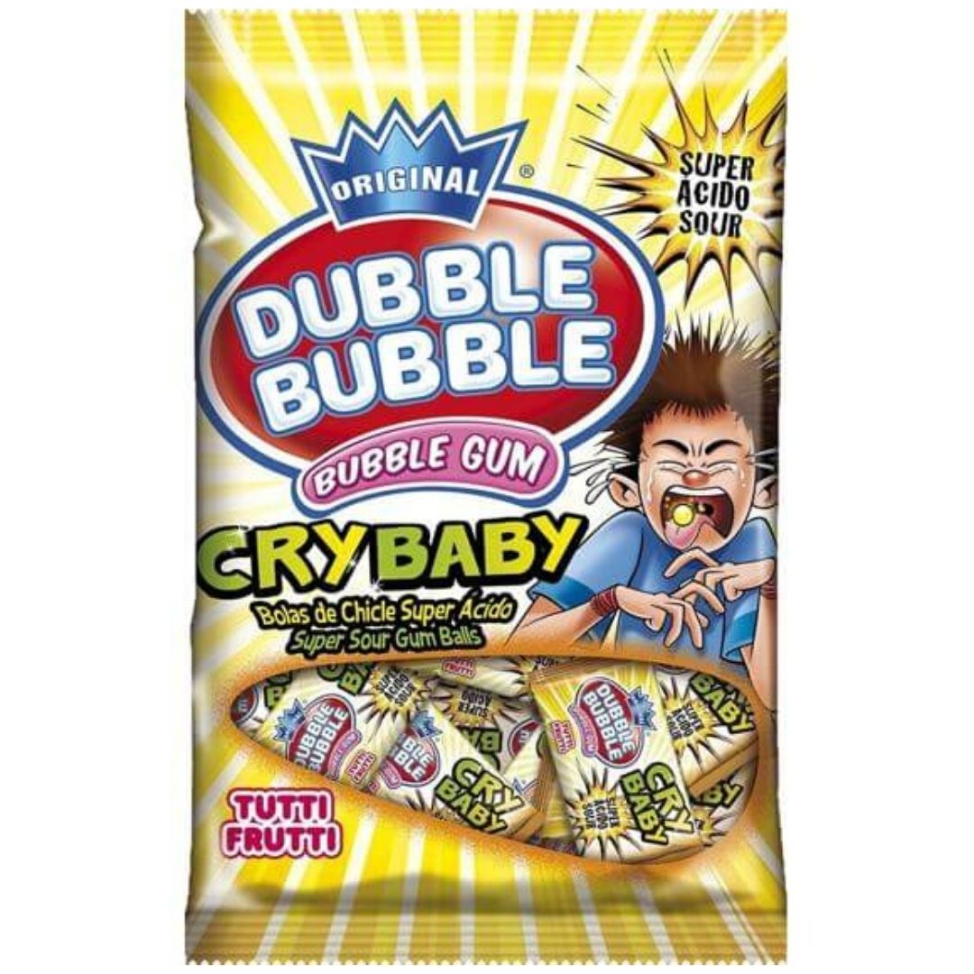 Dubble Bubble Bubblegum Cry Baby Super Sour 1X12 85g