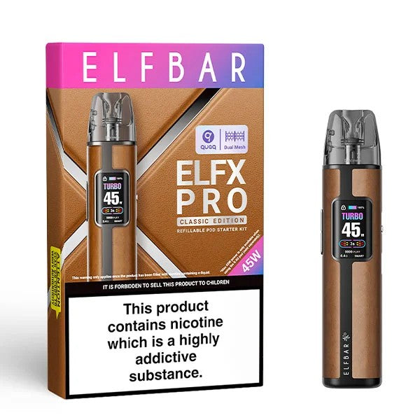 ELFX Pro Classic Edition by Elfbar iVape Delivery ELFX Pro Classic Edition by Elfbar iVape Delivery