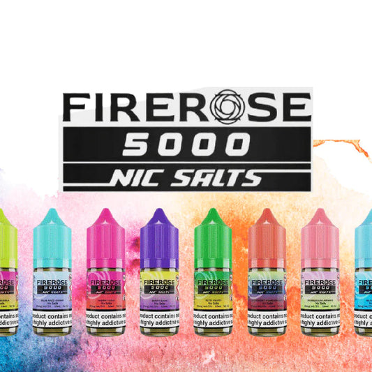 Firerose 5000 Nic Salts 10ml 1X10