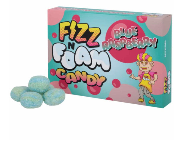 Fizz N Foam Blue Raspberry 1X12 40g PAST BEST BEFORE