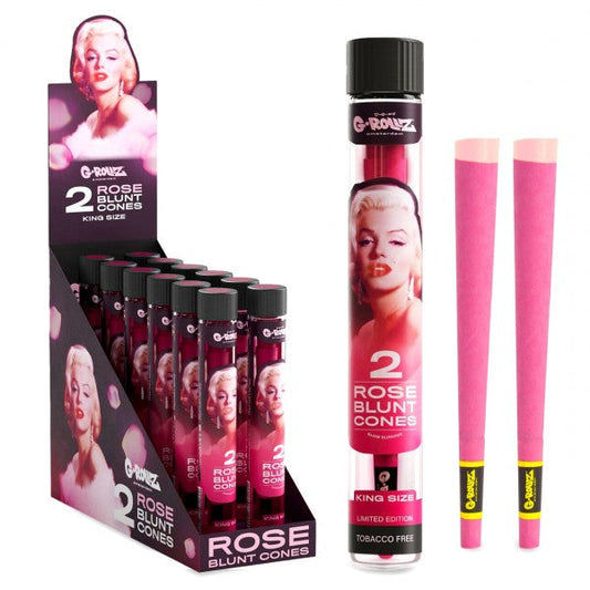 G-Rollz Rose Blunt Cones 1X12 ***NEW***