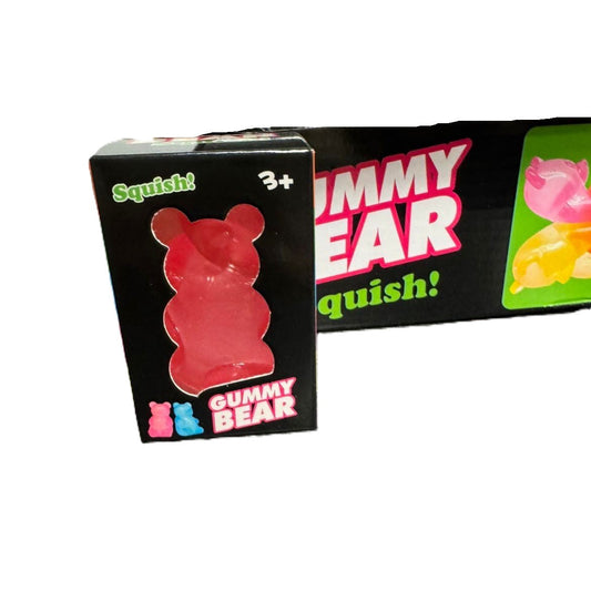 Gummy Bear Squish Fidget Toy 1X1 ***NEW***