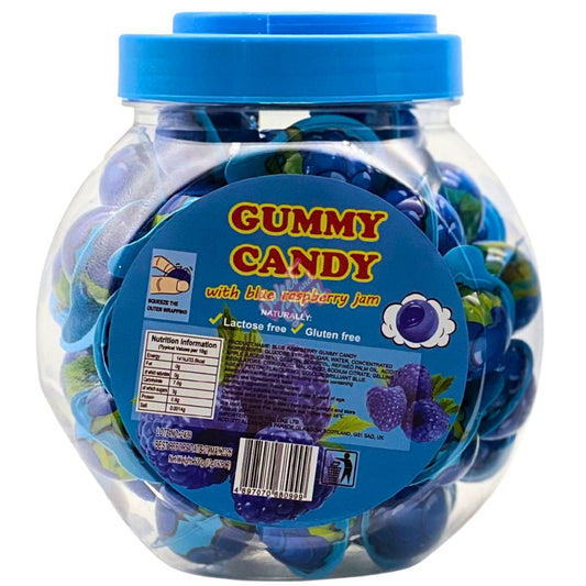 Gummy Candy Jar Blue Raspberry 10g ***NEW***