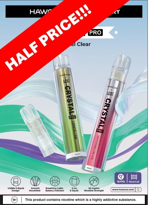 Lost Mary - Hawcos X Lost Mary Crystal Pro Prefilled Kits 1X10