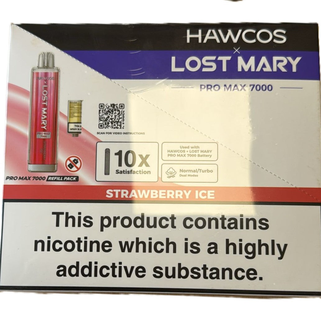 Lost Mary - Hawcos X Lost Mary Pro Max 7000 Prefilled Pods 1X5