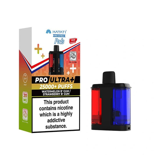 Hayati Pro Ultra+ 25000 Prefilled Pods 1X5 ***NEW***