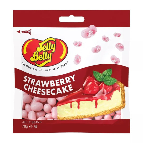 Jelly Belly Strawberry Cheesecake Jelly Beans 70g 1X12 *PAST BEST BEFORE*
