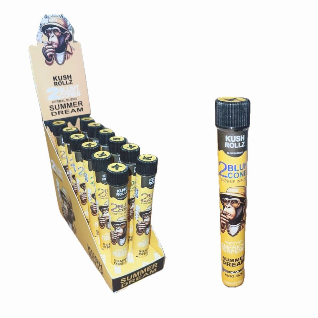 Kush Rollz Blunt Cones - Summer Dream 1X12 ***NEW***