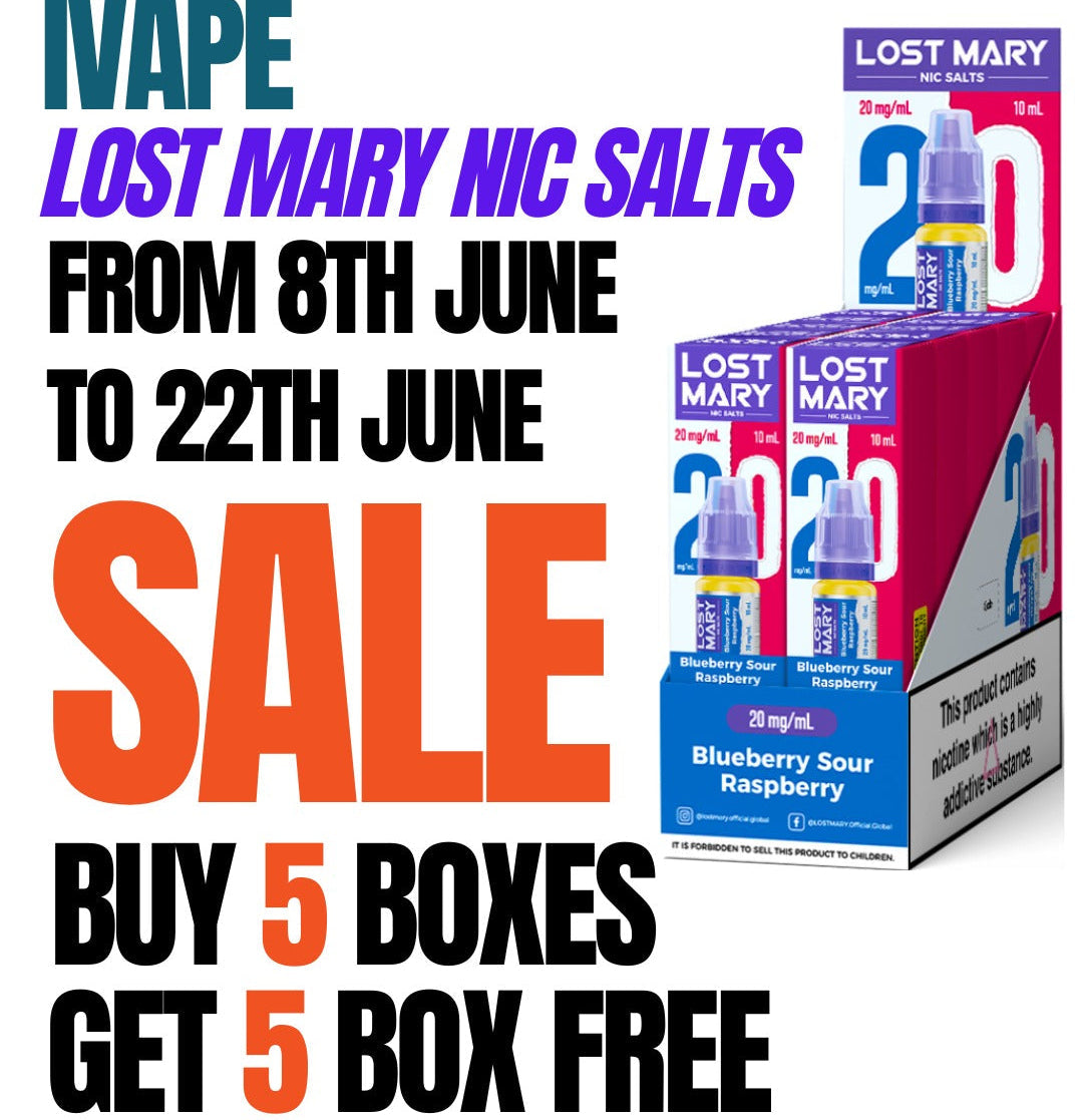 Lost Mary Nic Salts 10/20mg 10ml 1X10