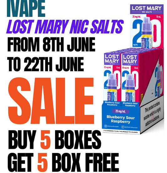 Lost Mary Nic Salts 10/20mg 10ml 1X10