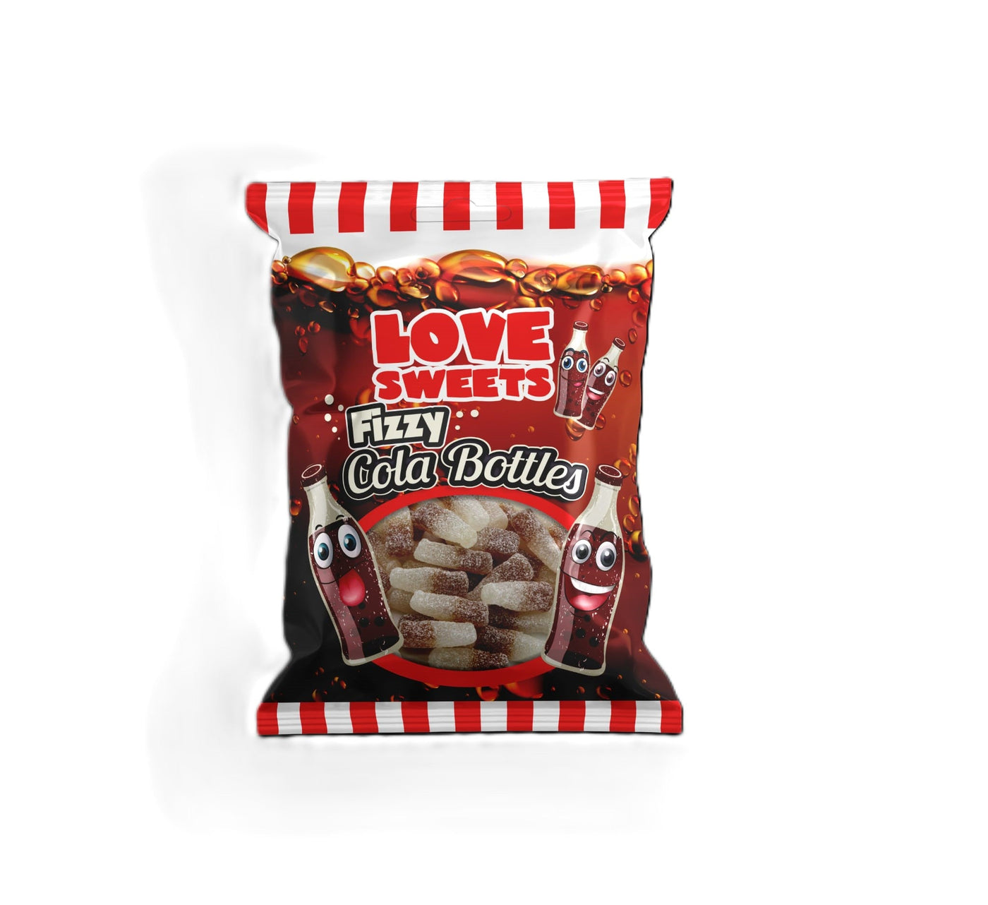 Love Sweets Fizzy Cola Bottles 1X18 95g *PAST BEST BEFORE*