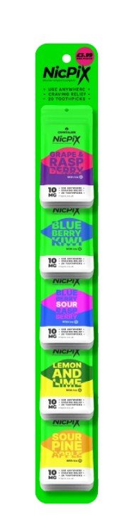 NicPix Nicotine Infused Toothpicks 10mg ***NEW***