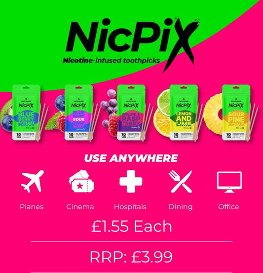 NicPix Nicotine Infused Toothpicks 10mg