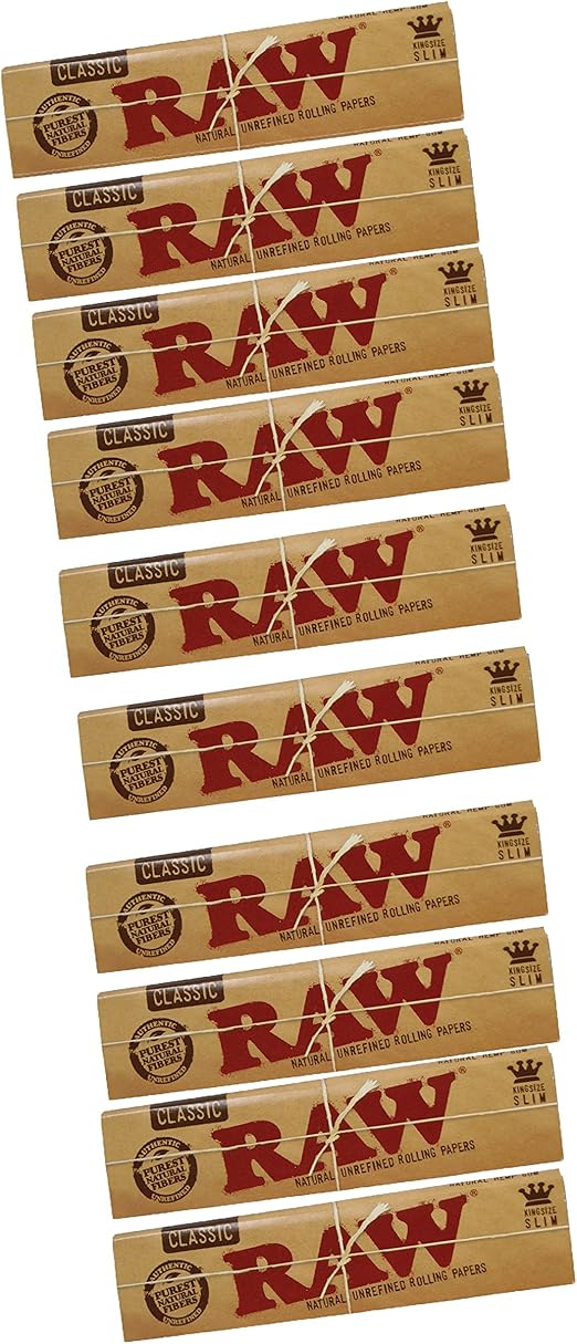 Raw Classic King Size Rolling Papers 1X50