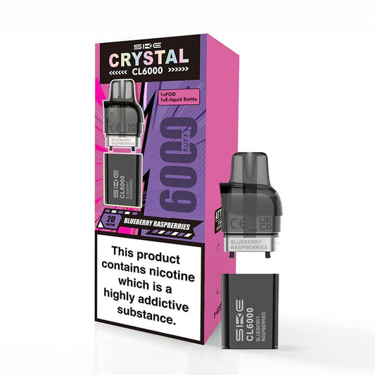SKE Crystal CL6000 Prefilled Pods 1X5 Compliant