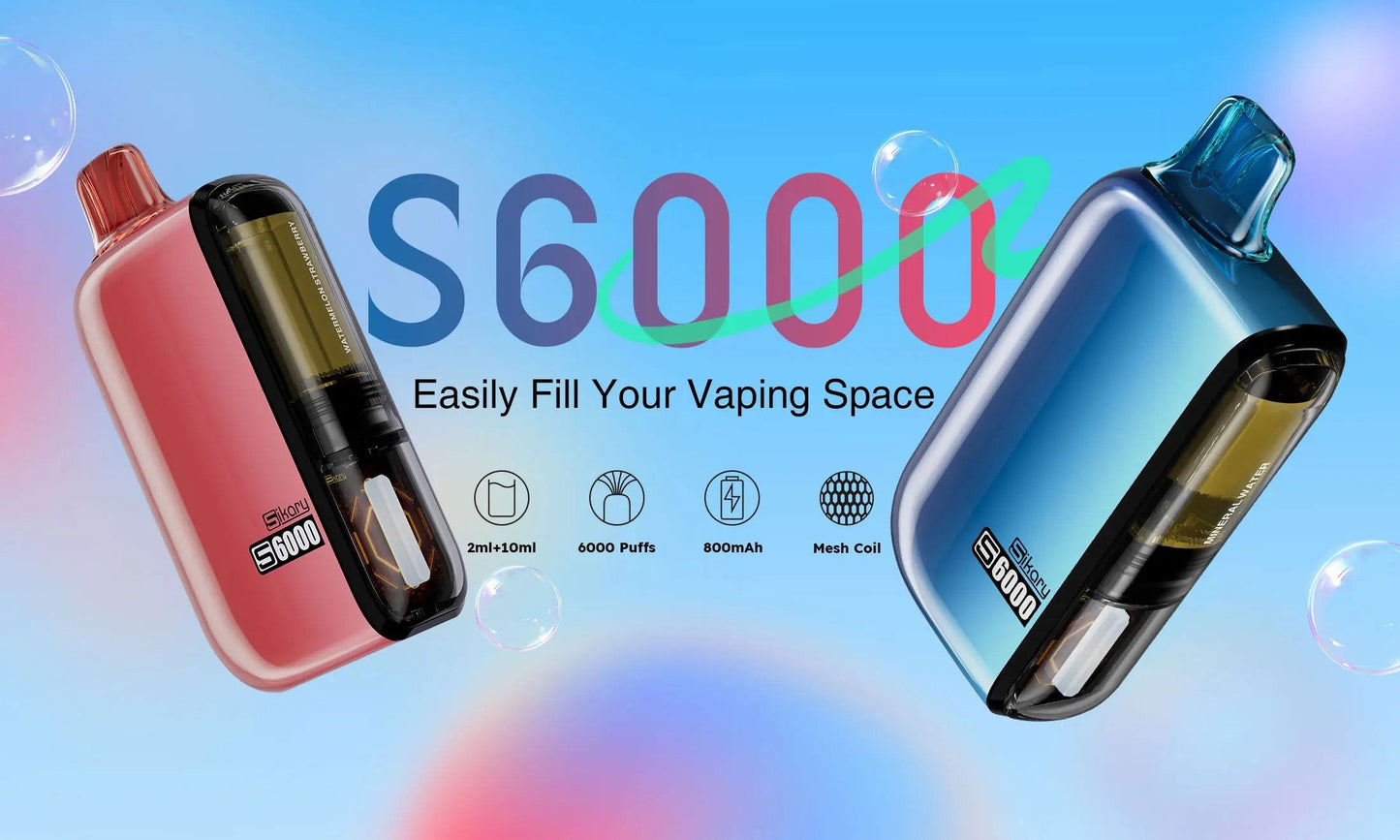 SKE Sikary 6000 Disposable Vapes 1X5 Pack