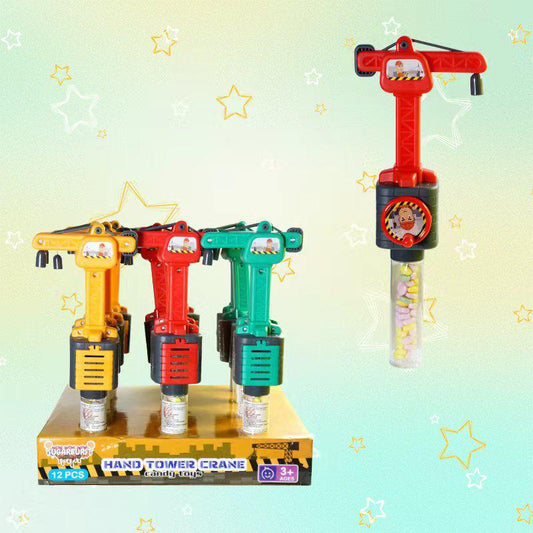 Sugarburst Hand Tower Crane Candy Toy 1X12