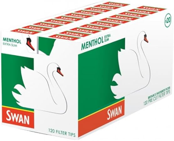Swan Extra Slim Menthol Filter Tips 1X20