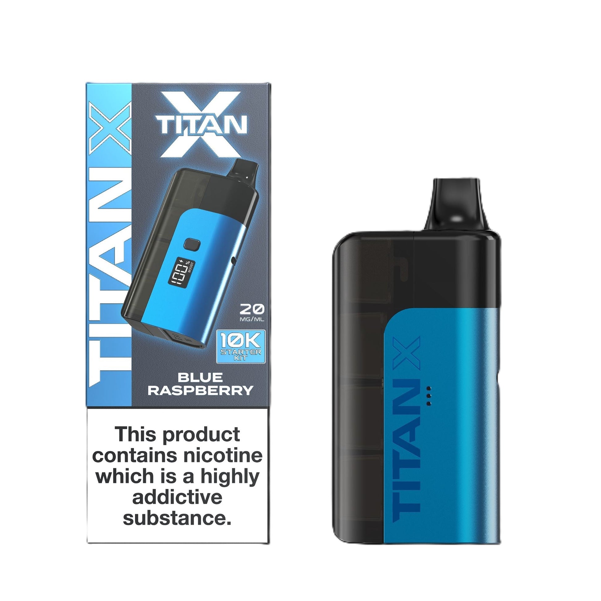 Titan X Prefilled Kits 1X5 - Compliant iVape Delivery Titan X Prefilled Kits 1X5 - Compliant iVape Delivery