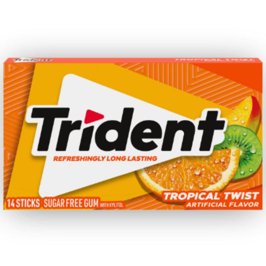 Trident Tropical Twist Bubblegum 1X12 31g