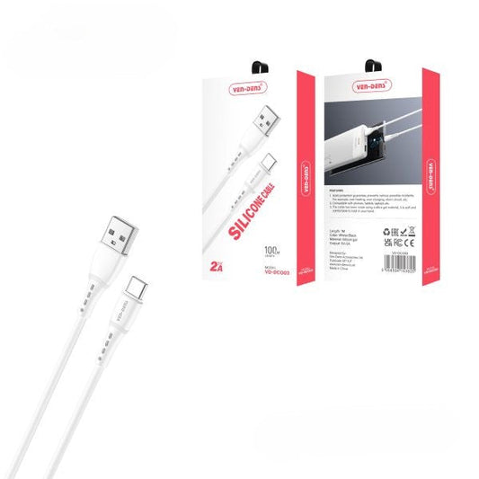 Ven-Dens Data Charging & Sync Cable USB/Type-C 3M 1X20 ***NEW***
