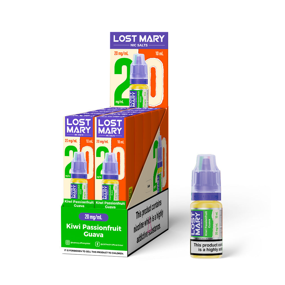 Lost Mary Nic Salts 10/20mg 10ml 1X10