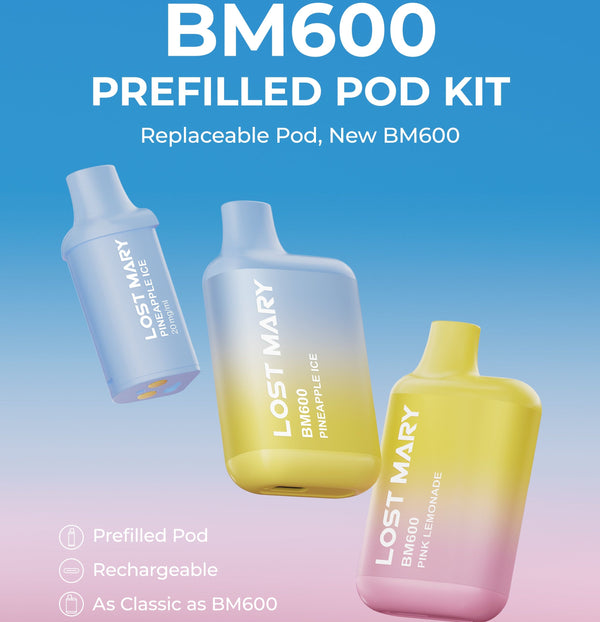 Lost Mary BM600 Prefilled Kits 1X10