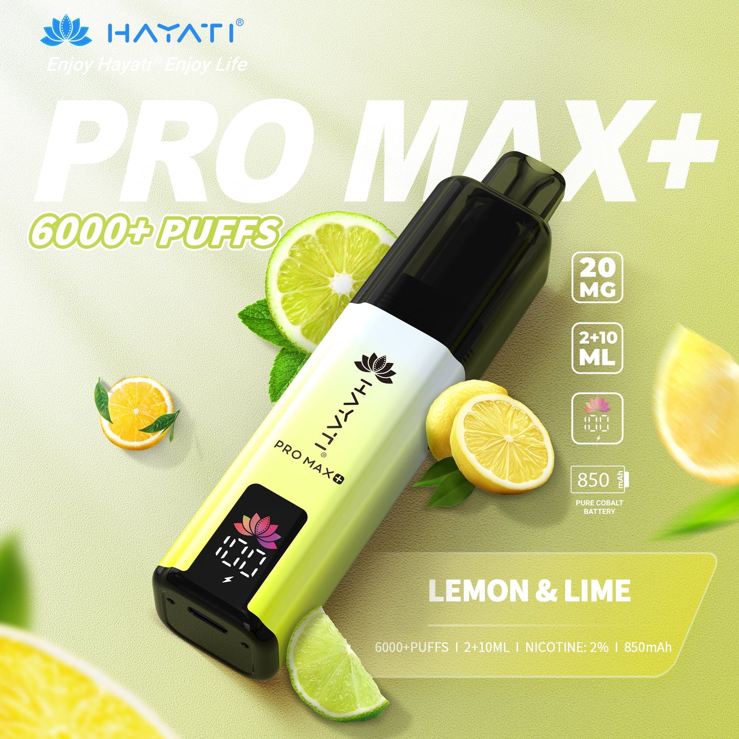 Hayati Pro Max 6000+ Prefilled Kits 1X5 - Compliant